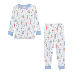 Blue Nutcracker Kids Pjs