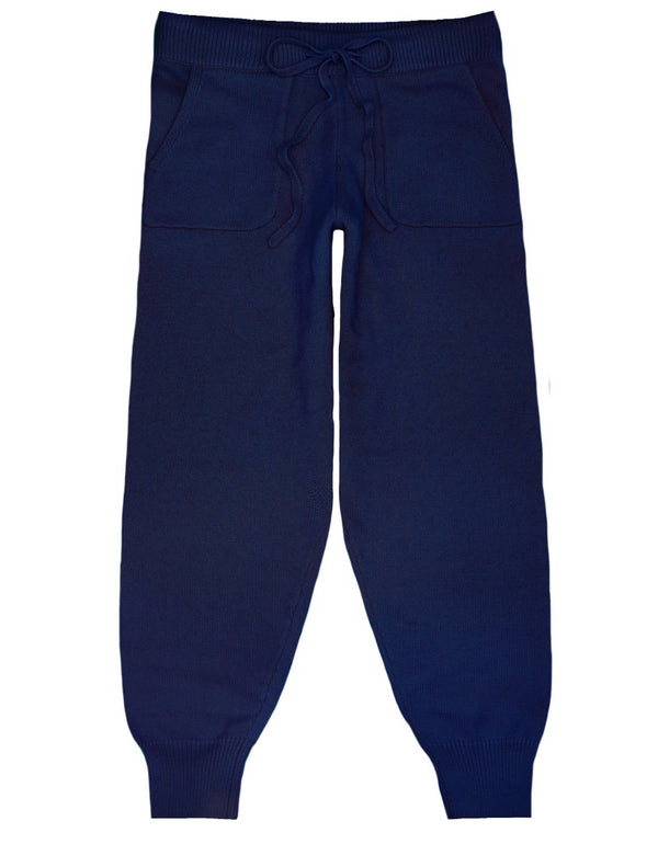 Women’s Navy Knit Pants