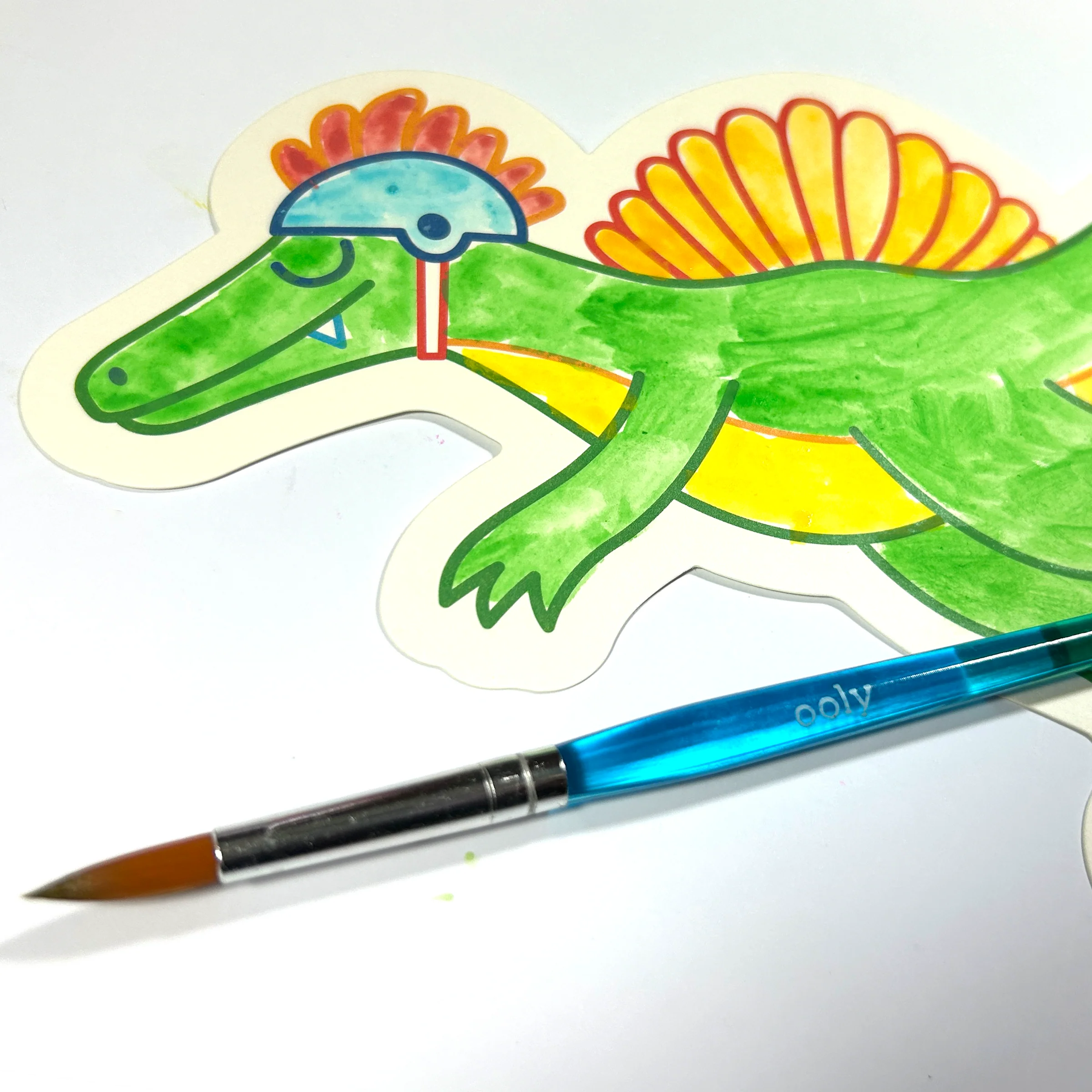 Playful Painters: Easy Watercolor Painting Kit- Chills & Thrills Dinos