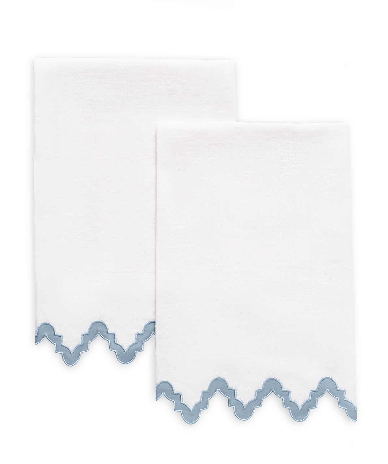 Aziza Guest Towels- Set of 2
