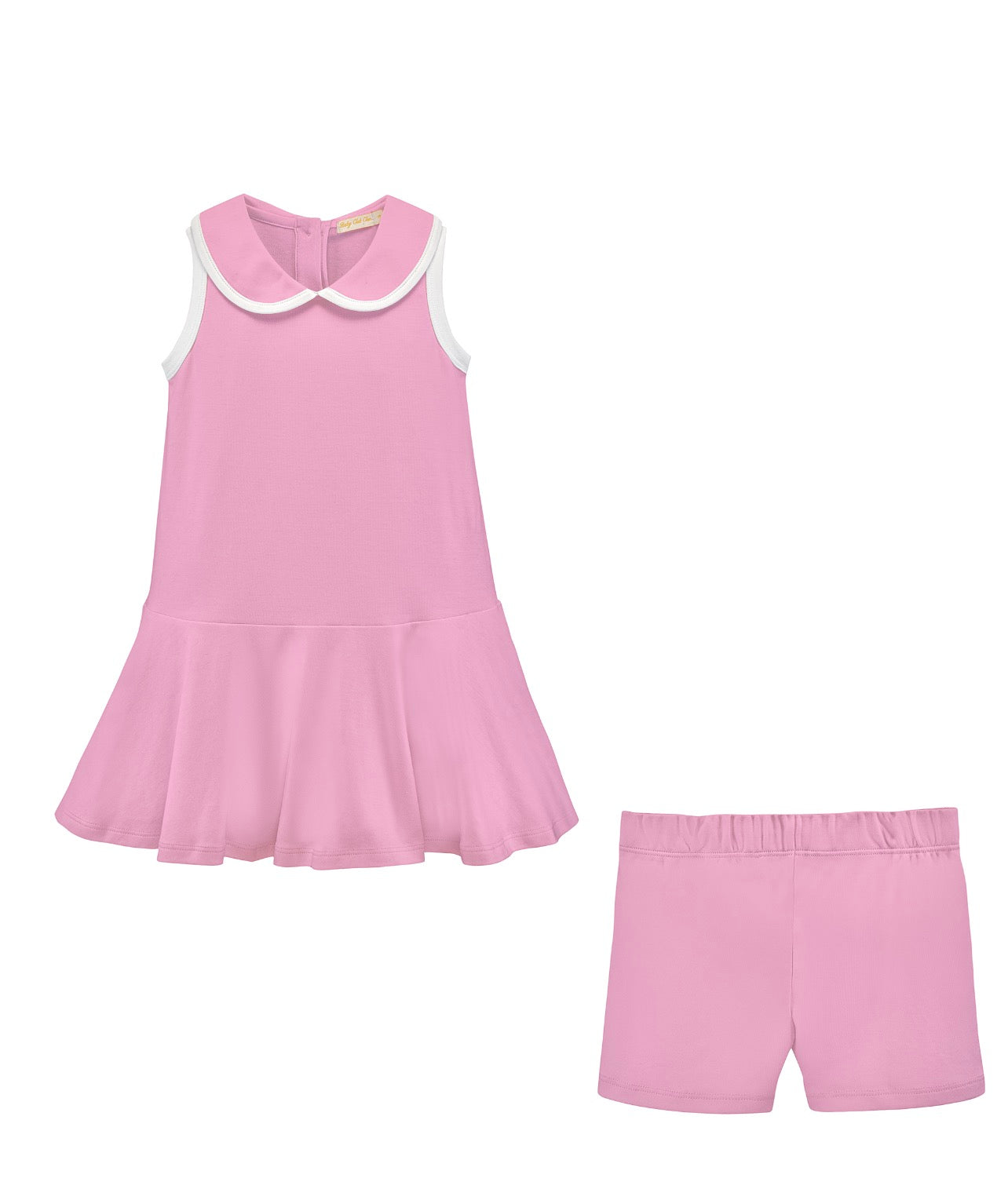 Cotton Candy Pink Solid Dress