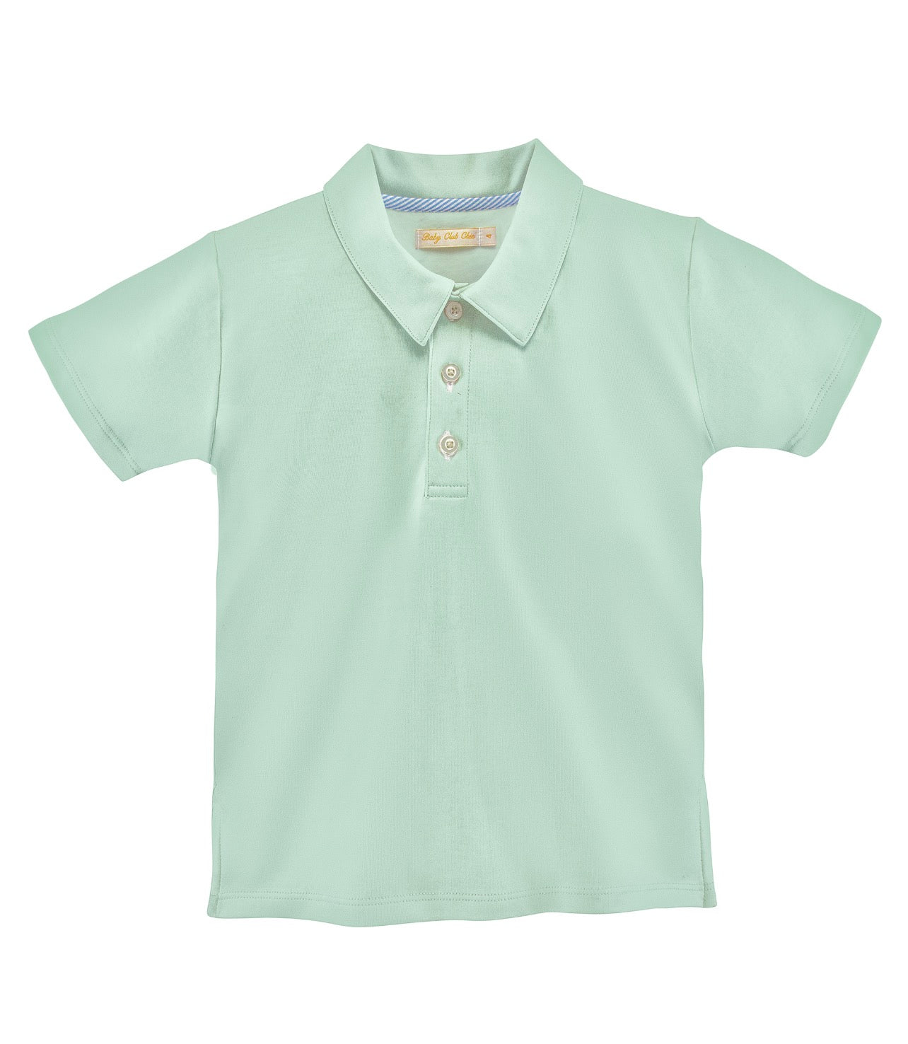 Aqua Solid Polo