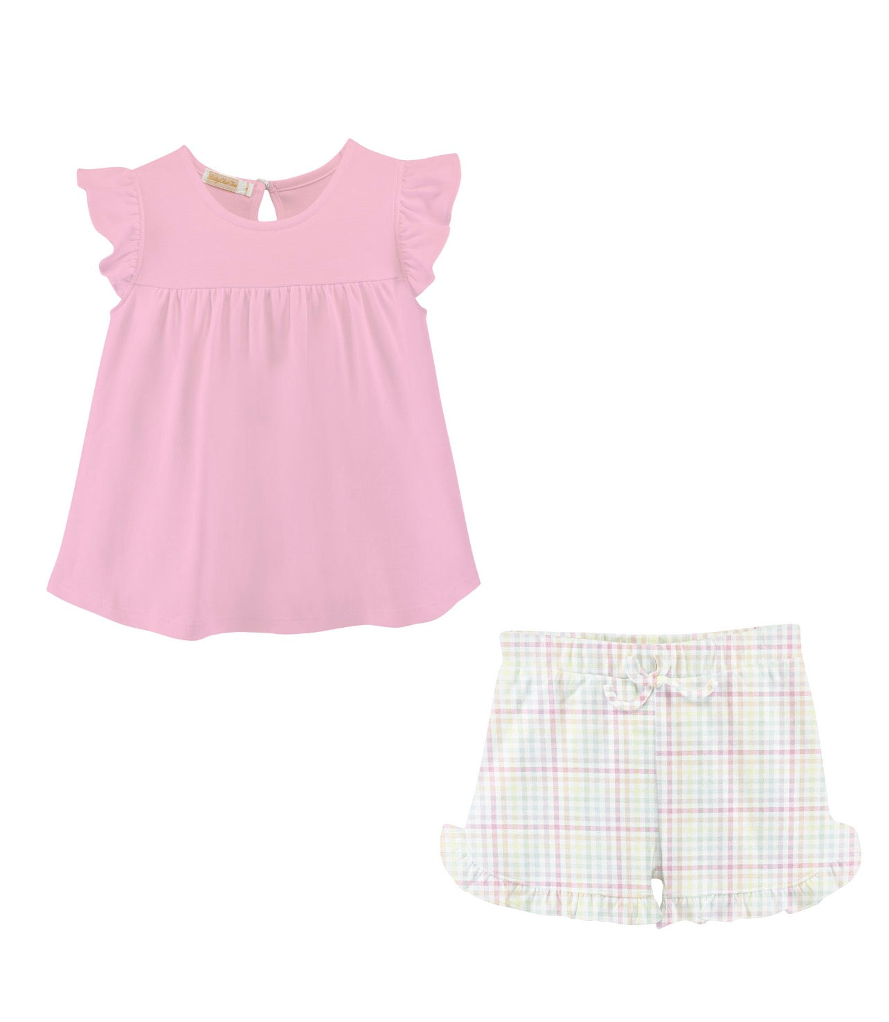 Gingham Sunshine Dress with White Collar (Copy)