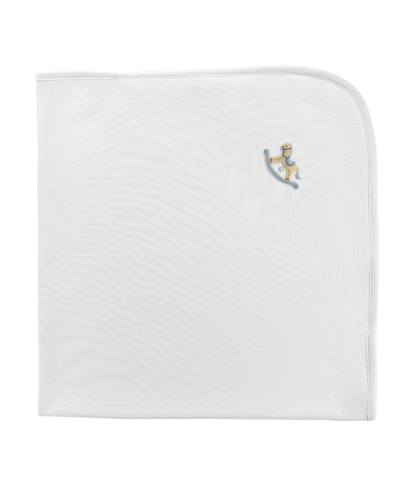 Rocking Horse Blanket - White