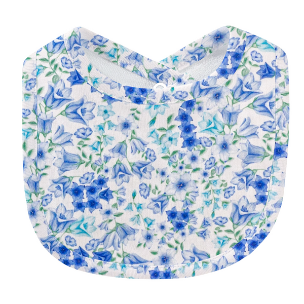 Blue Bell Flowers Bib