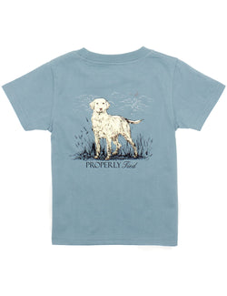 Boys Labrador Steel Blue