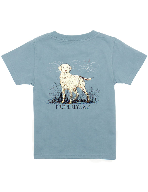 Boys Labrador Steel Blue