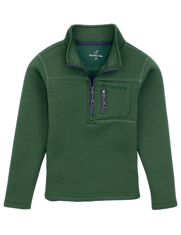 Boys Arctic Pullover- Fern