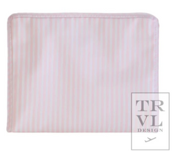 Roadie Large - Pimlico Stripe Pink