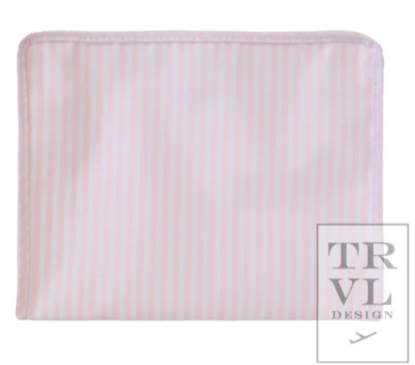 Roadie Large - Pimlico Stripe Pink