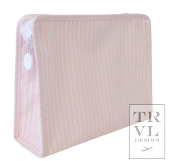 Roadie Large - Pimlico Stripe Pink