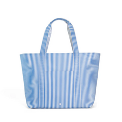 Chambray Stripe Jumbo Tote