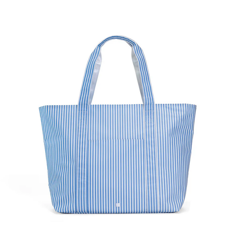 Chambray Stripe Jumbo Tote