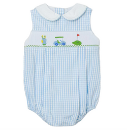 Golf Smocked Brandon Bubble