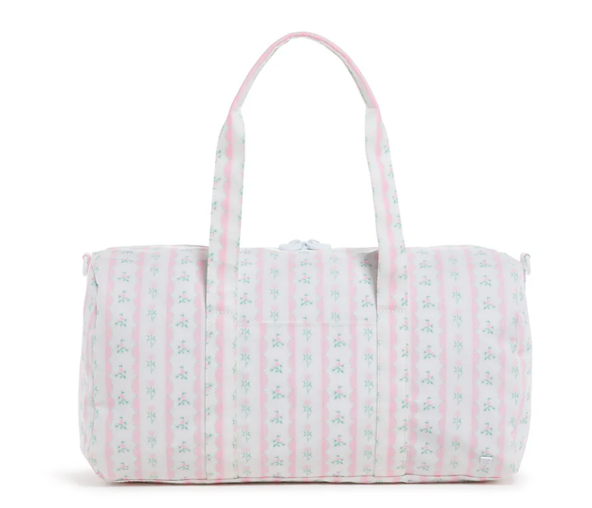Weekender Duffel Bag - pink ribbon floral