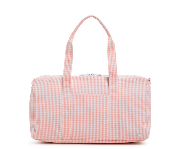 Weekender Duffel Bag - Taffy Gingham