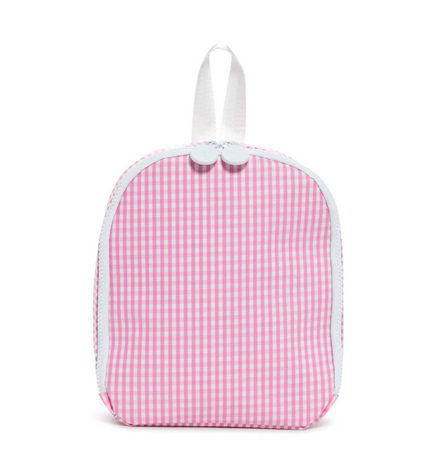 Bring It Lunch Bag- Gingham Pink