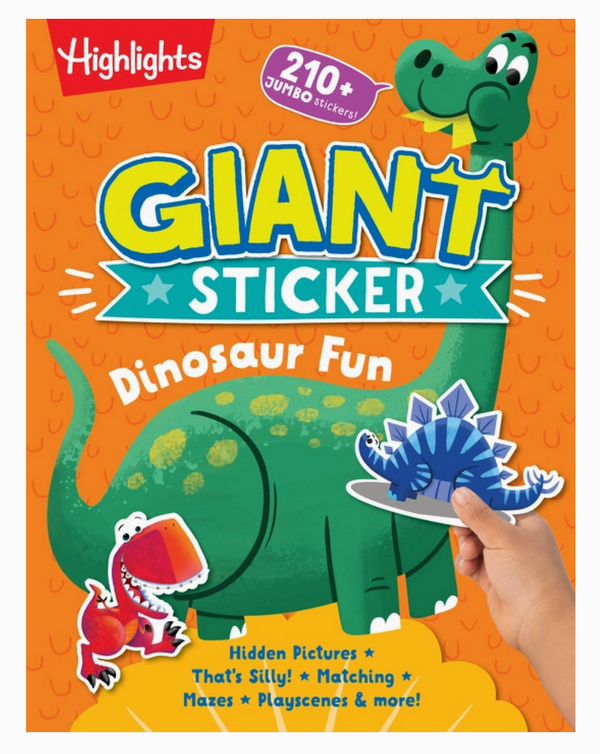 Giant Sticker Dinosaur Fun