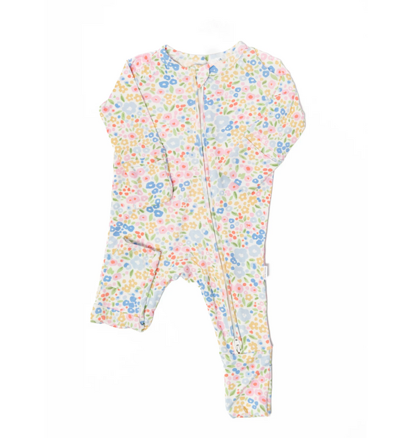 Flower Pajama Romper
