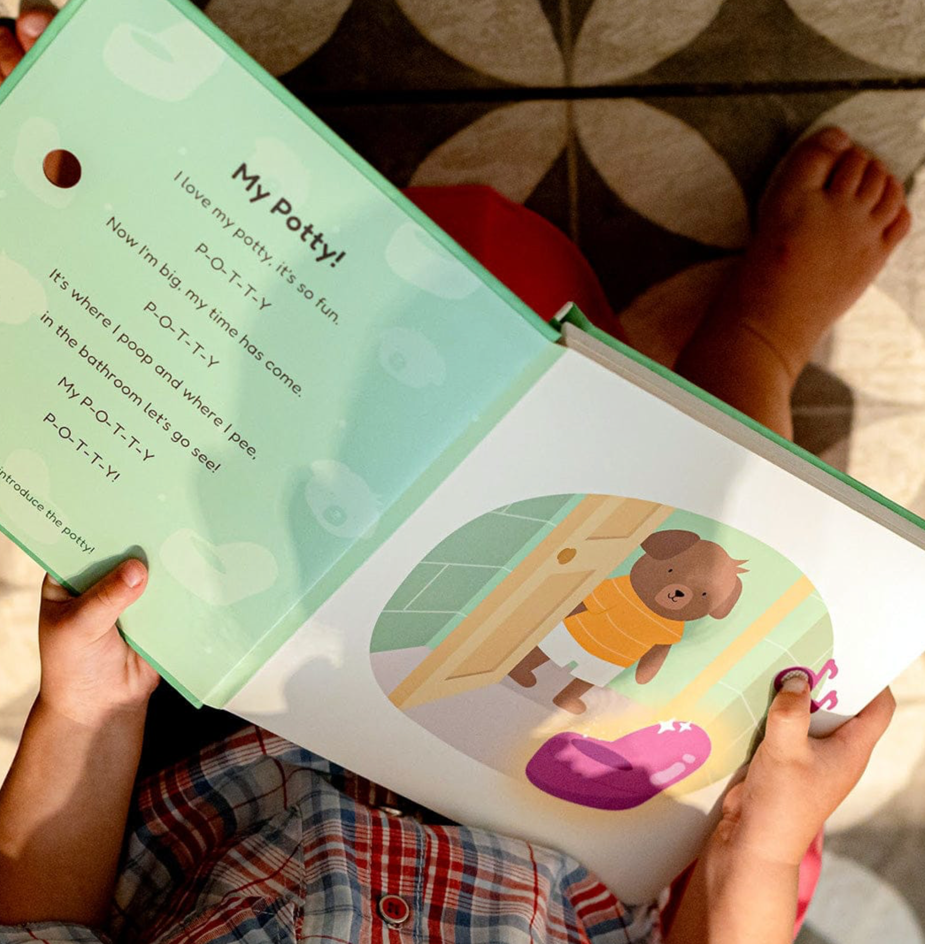 Let's Go Potty Rechargeable Book