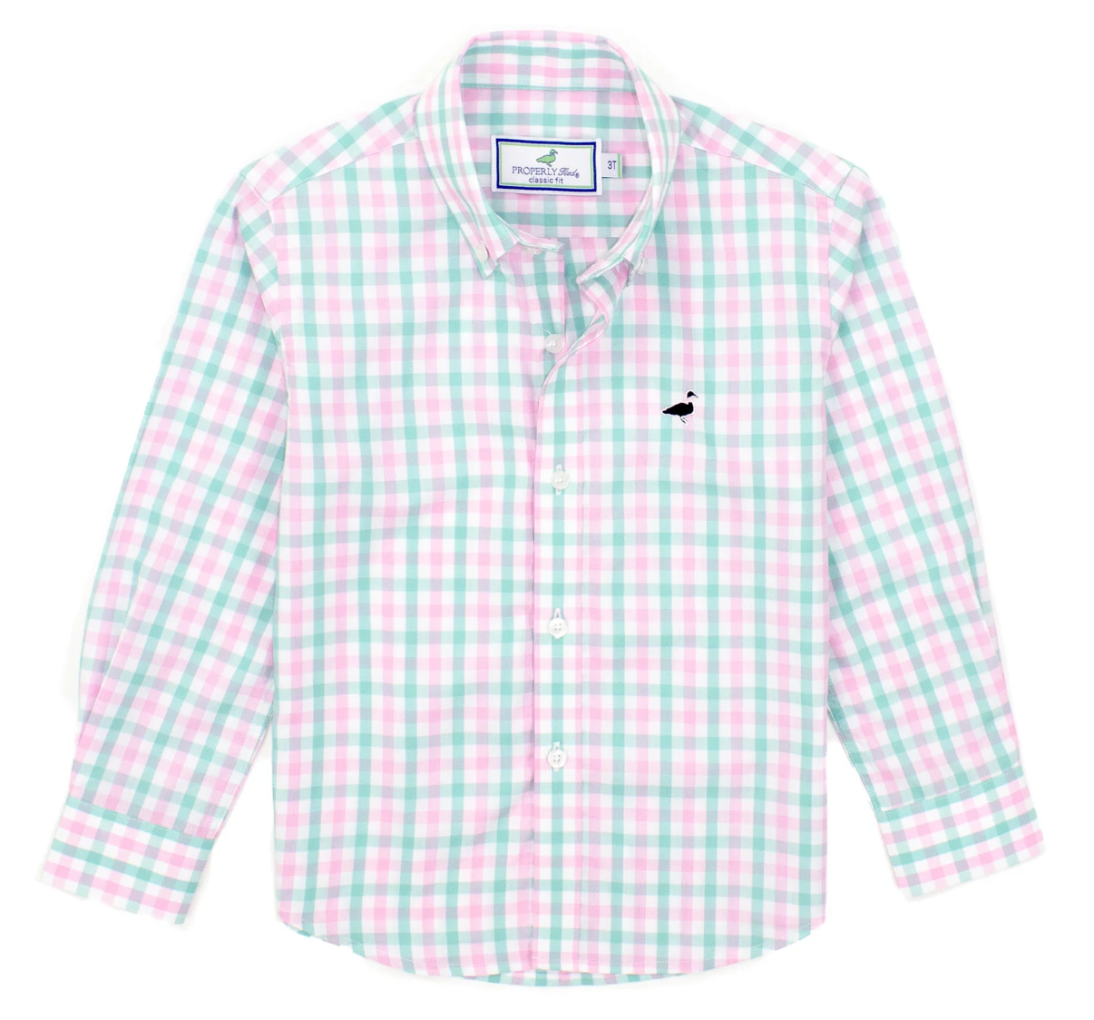 Boys Seasonal Buttondown Shirt-Rosemary