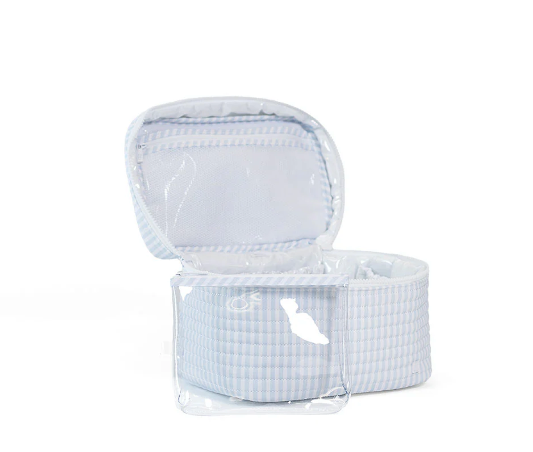 Train Case - Pimlico Blue Stripe