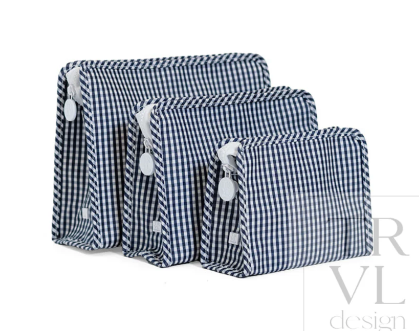 Navy Gingham Roadies