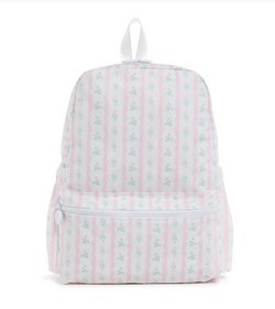 TRVL Design Backpack Pink Ribbon Floral