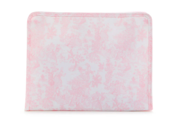 Roadie Large - Bunny Toile Pink