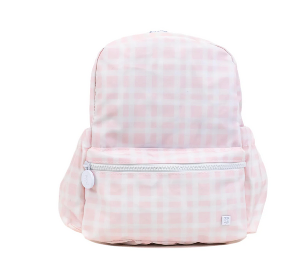 TRVL Design Mini Backpack - Pimlico Plaid Pink