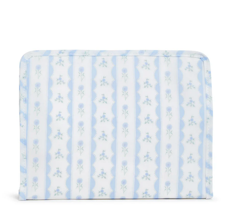 Roadie Large - Ribbon Floral Blue