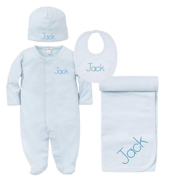 Kissy Kissy Blue Layette Bundle