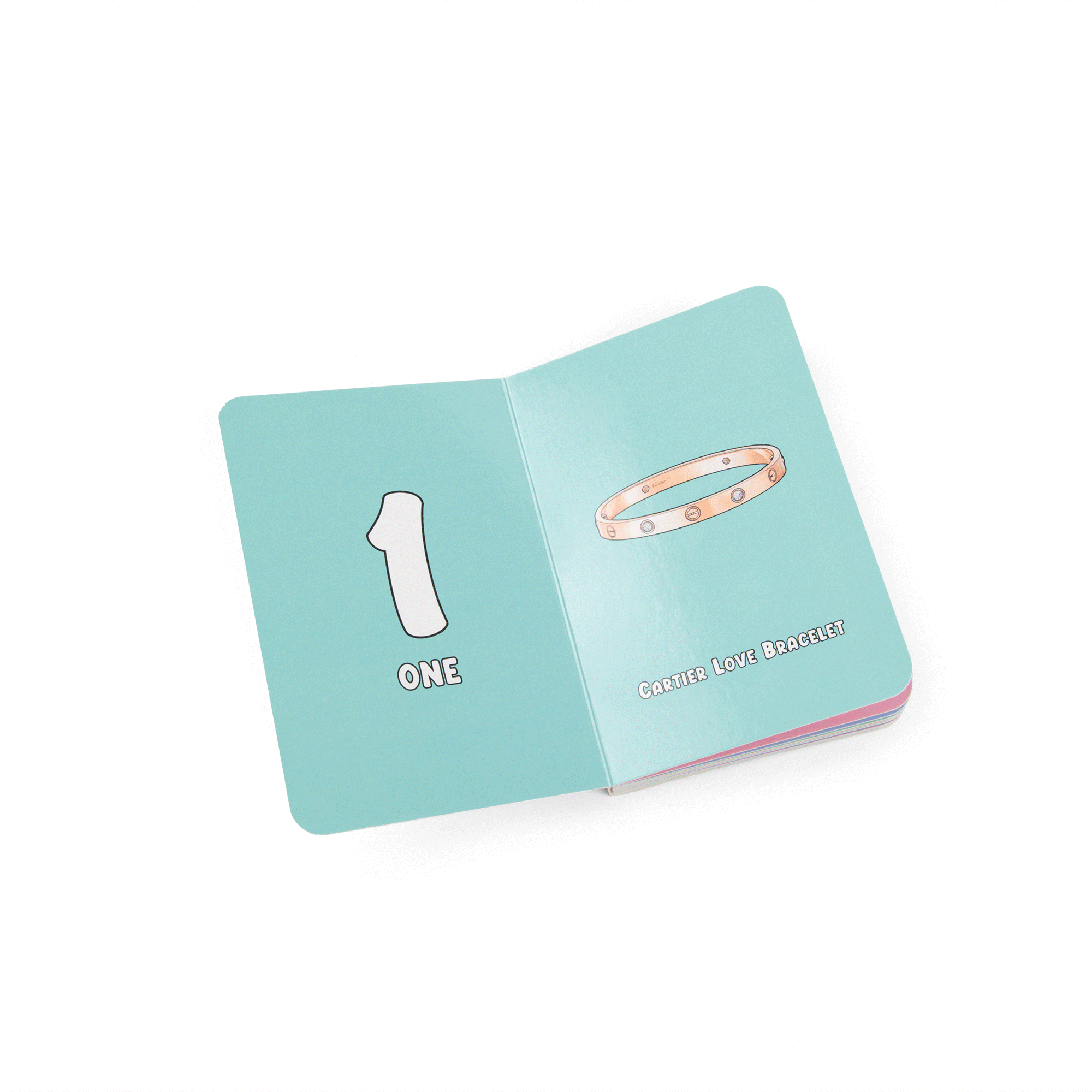 Jewelry 1 2 3 | Luxury Jewelry Counting Board Book
