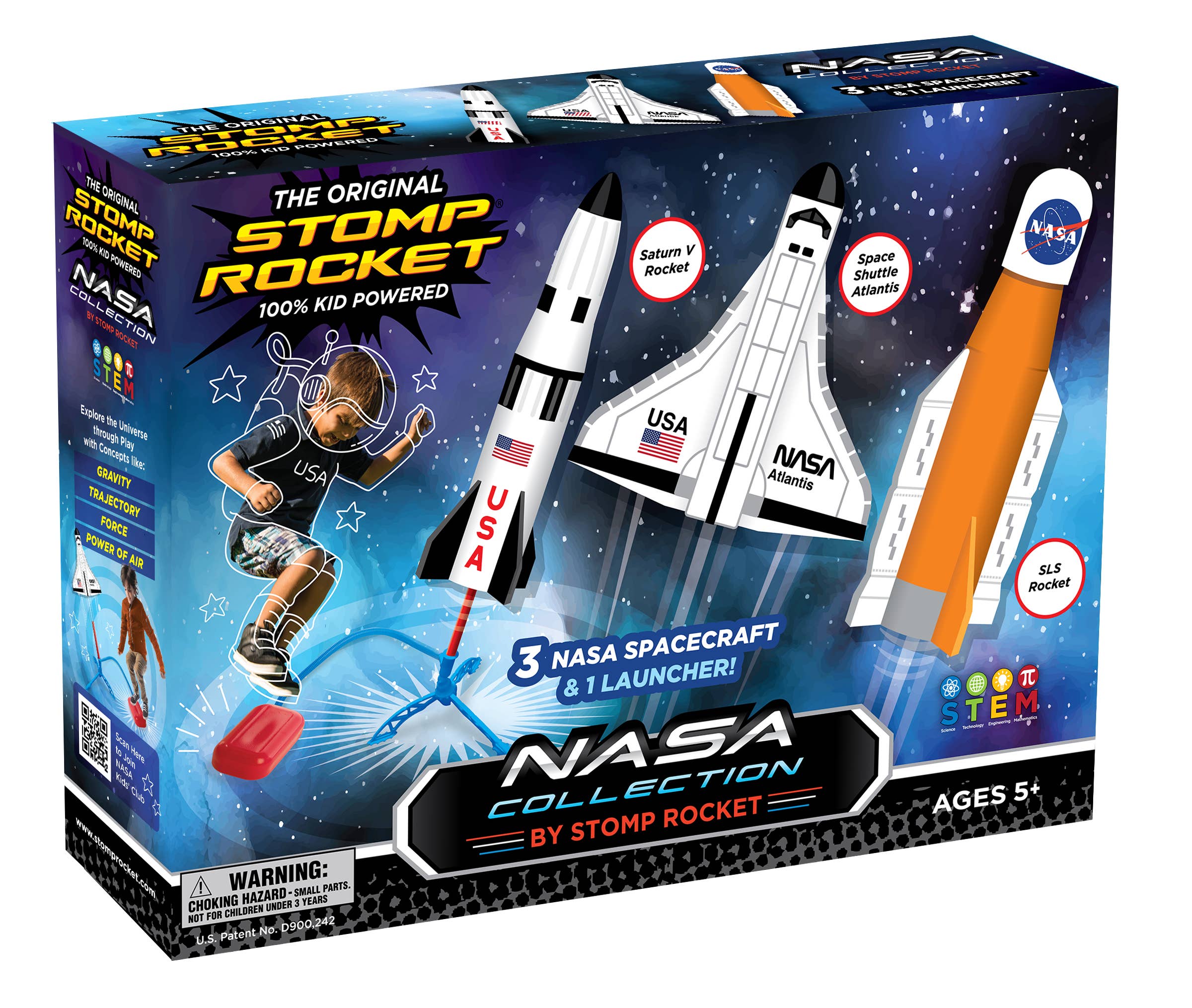 Space Collection by Stomp Rocket - 3 NASA Projectiles