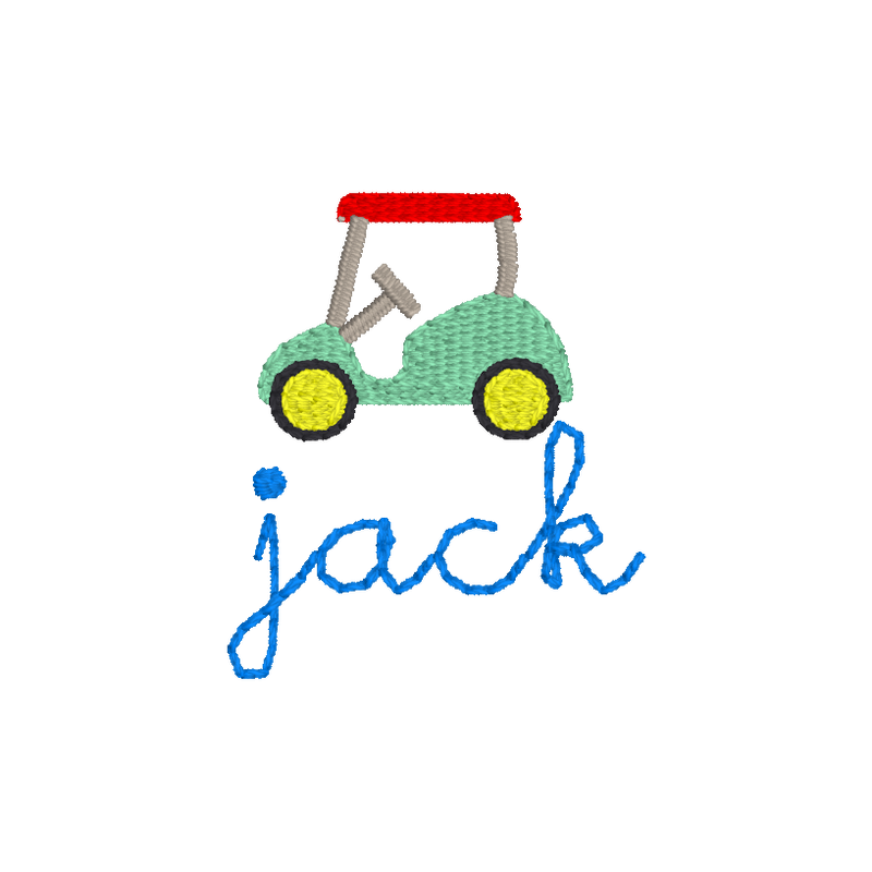 Golf Cart +  Name