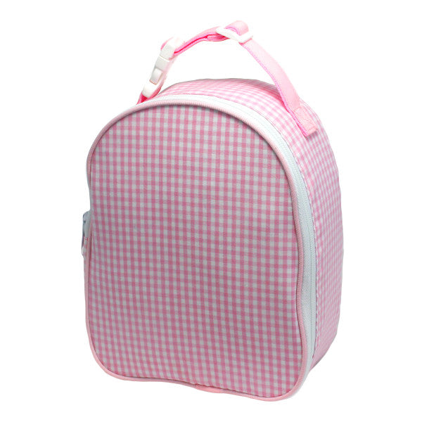 Pink Gingham Gumdrop Lunchbox