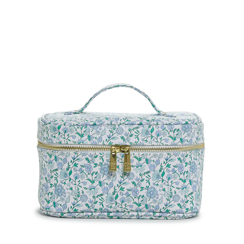 Luxe Train 2 Cosmetic Bag Hamptons Floral