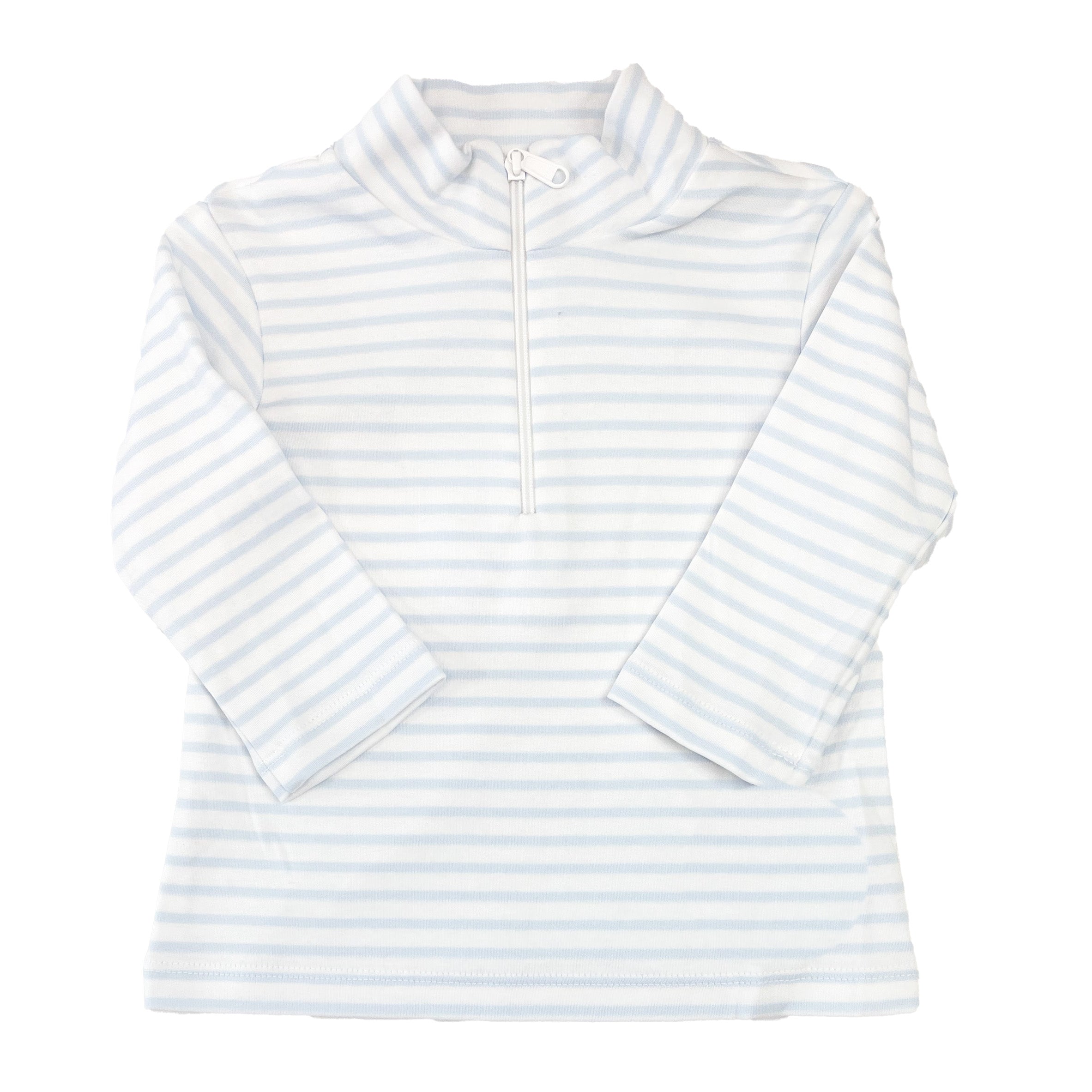 Cooper Zip Up - Light Blue Stripe