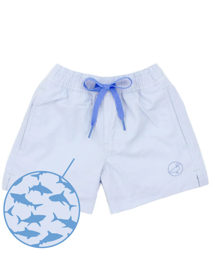 Boys Splash Swim Trunks Shark Attack