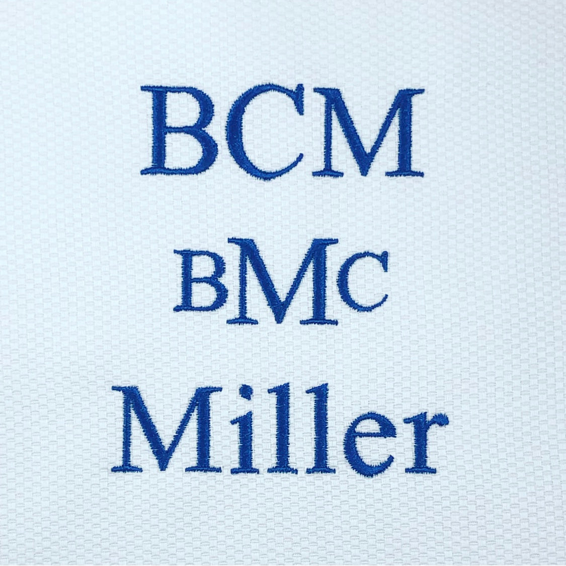 ASI Blanket Monograms