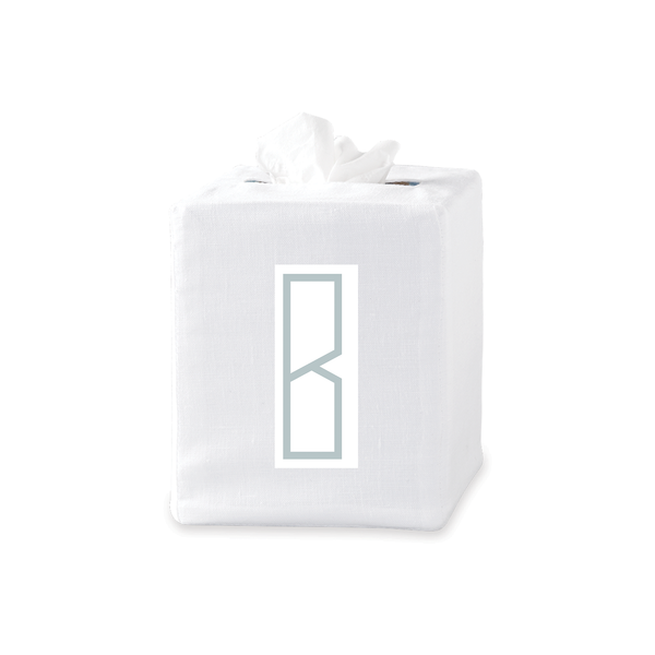 Matouk Tissue Box Cover - Powder
