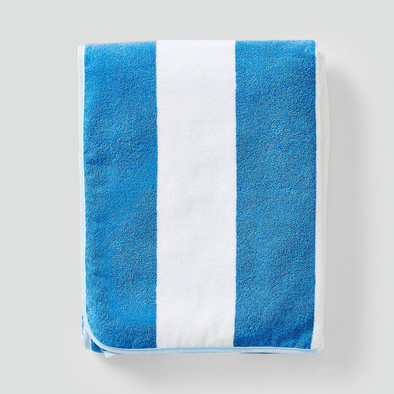 Royal Blue Stripe Beach Towel
