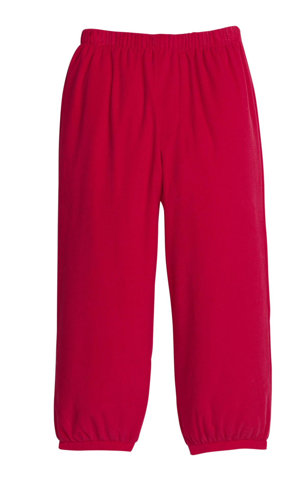 Banded Pant - Red Corduroy
