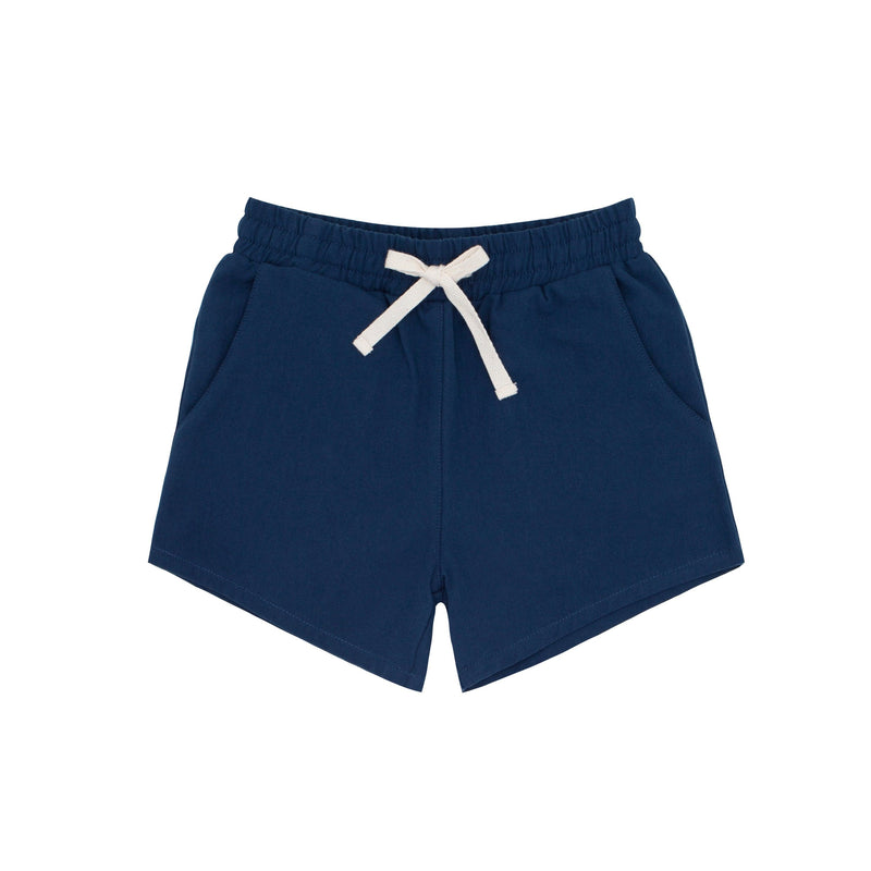 Boys Navy Twill Shorts