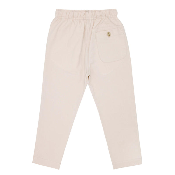 Boys Tan Twill Pants
