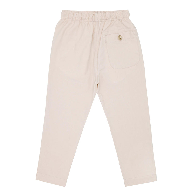 Boys Tan Twill Pants