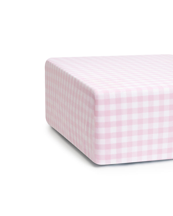 Gingham Crib Sheet