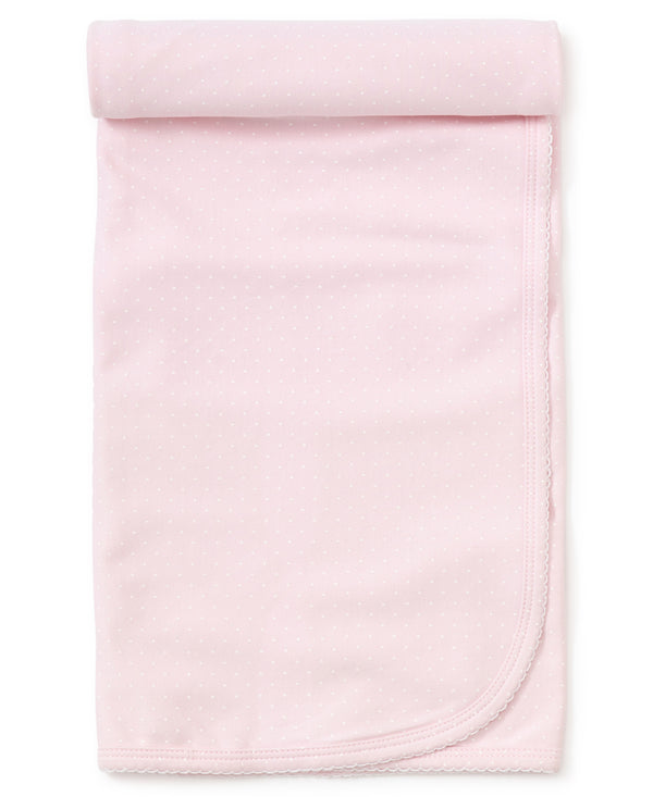 Pink with White Dot Blanket