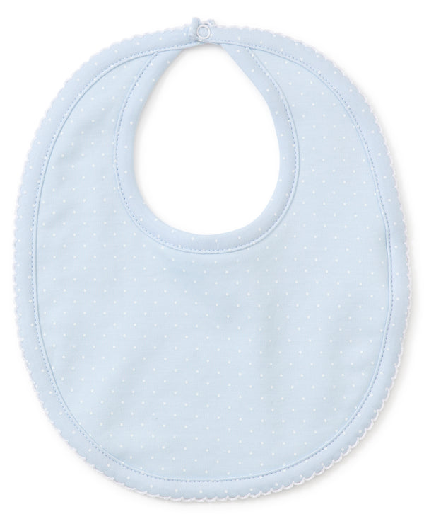 Light Blue with White Dot Bib