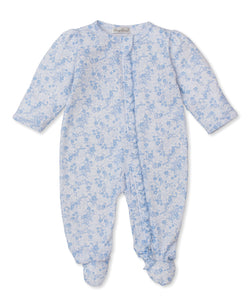 Old English Rose Pima Footie